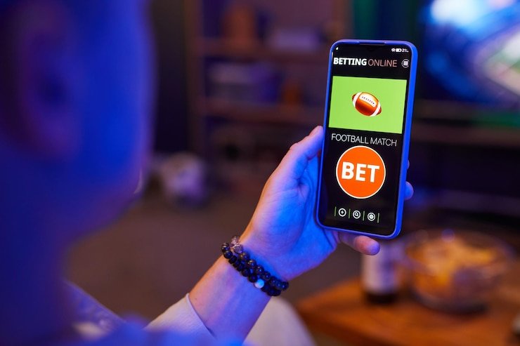 Piala AFF match with live-in-play status shown during match